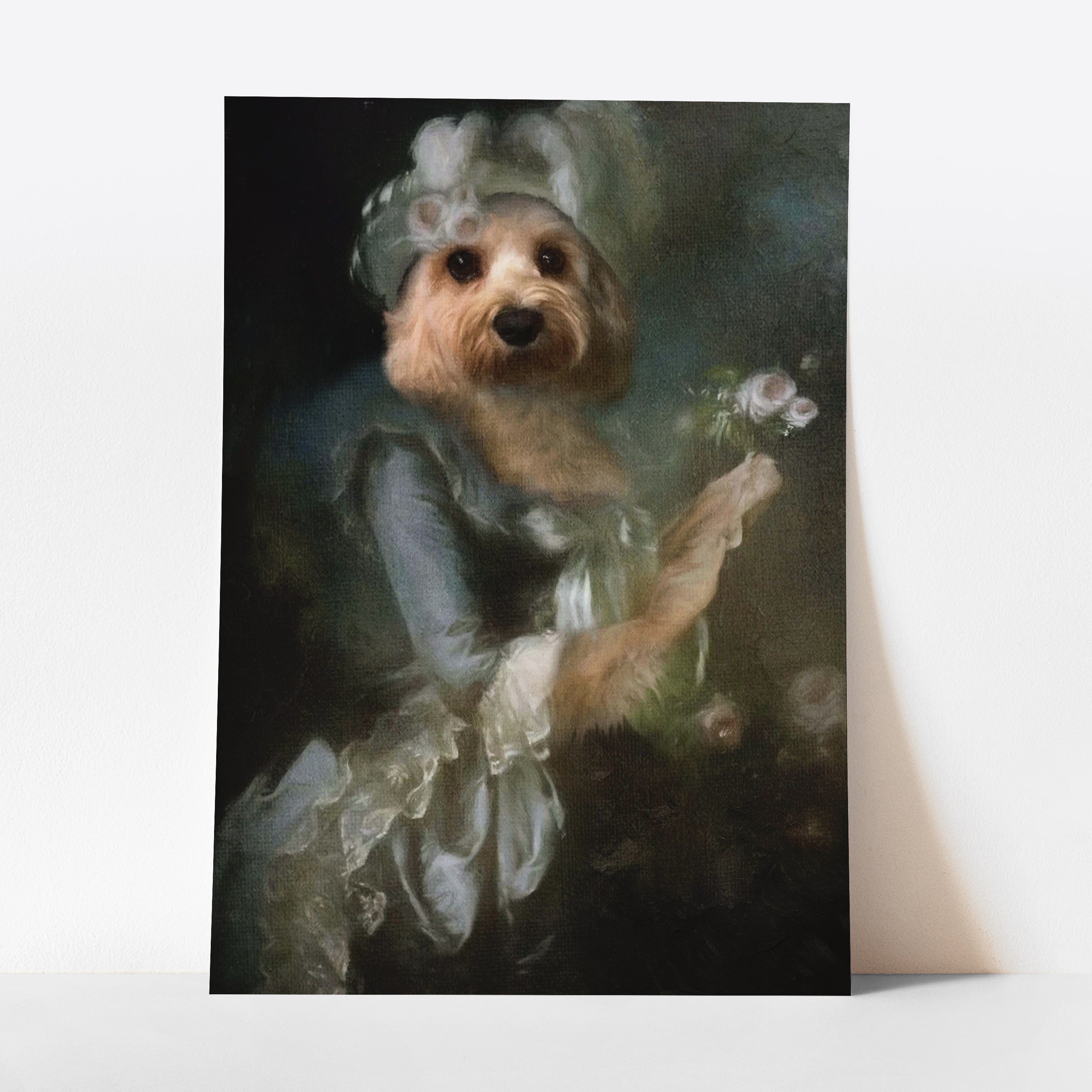 Marie - Custom Royal Pet Portrait Art Print