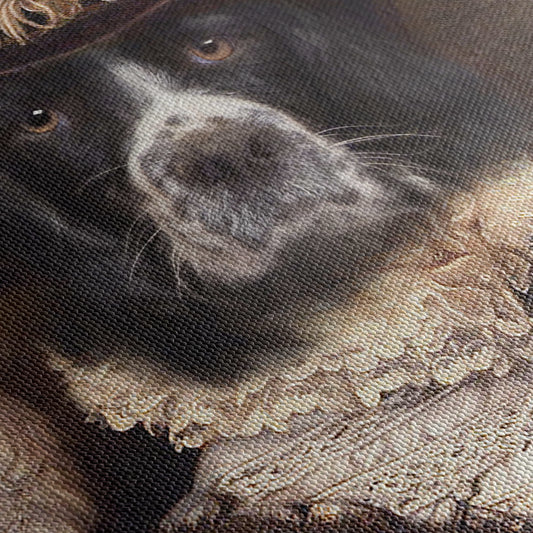 Cavalier - Custom Royal Pet Portrait Canvas