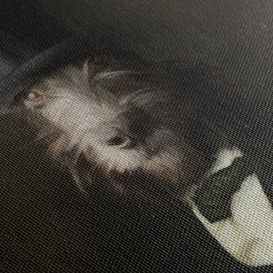 Lincoln - Custom Royal Pet Portrait Canvas