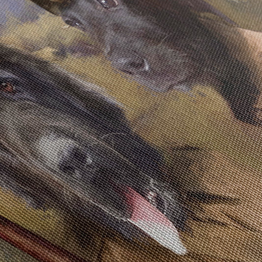 Wardogs - Custom Pet Portrait Canvas