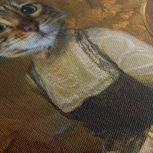 Anne - Custom Royal Pet Portrait Canvas