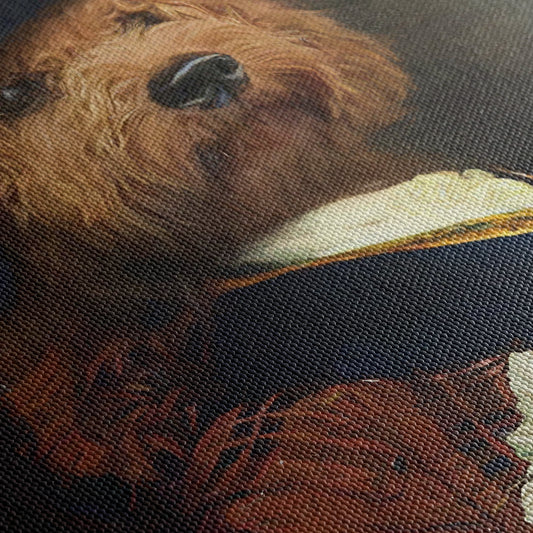 Highland Clan  - Custom Royal Pet Portrait Canvas