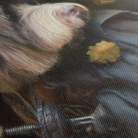 D'Artagnan - Custom Royal Pet Portrait Canvas