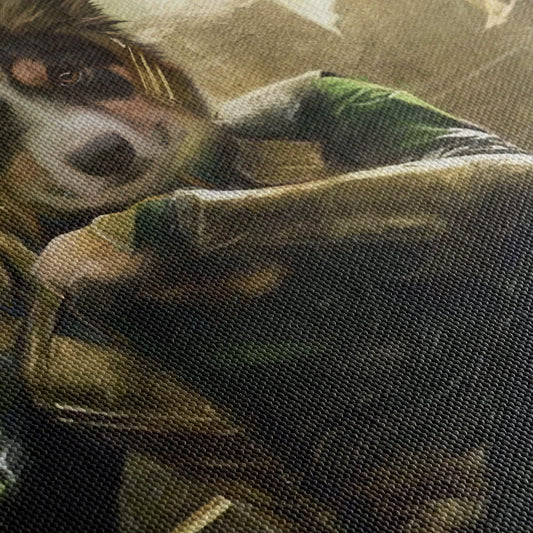 Loki- Custom Pet Portrait Canvas