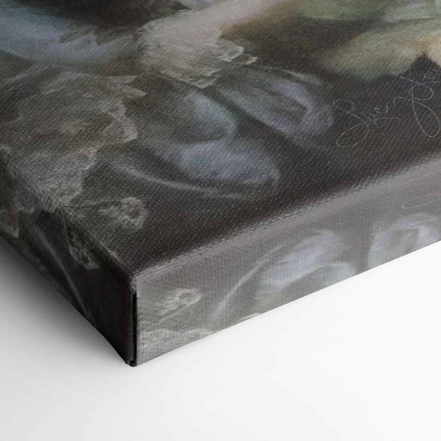 Misty & Jess - Custom Pet Portrait Canvas