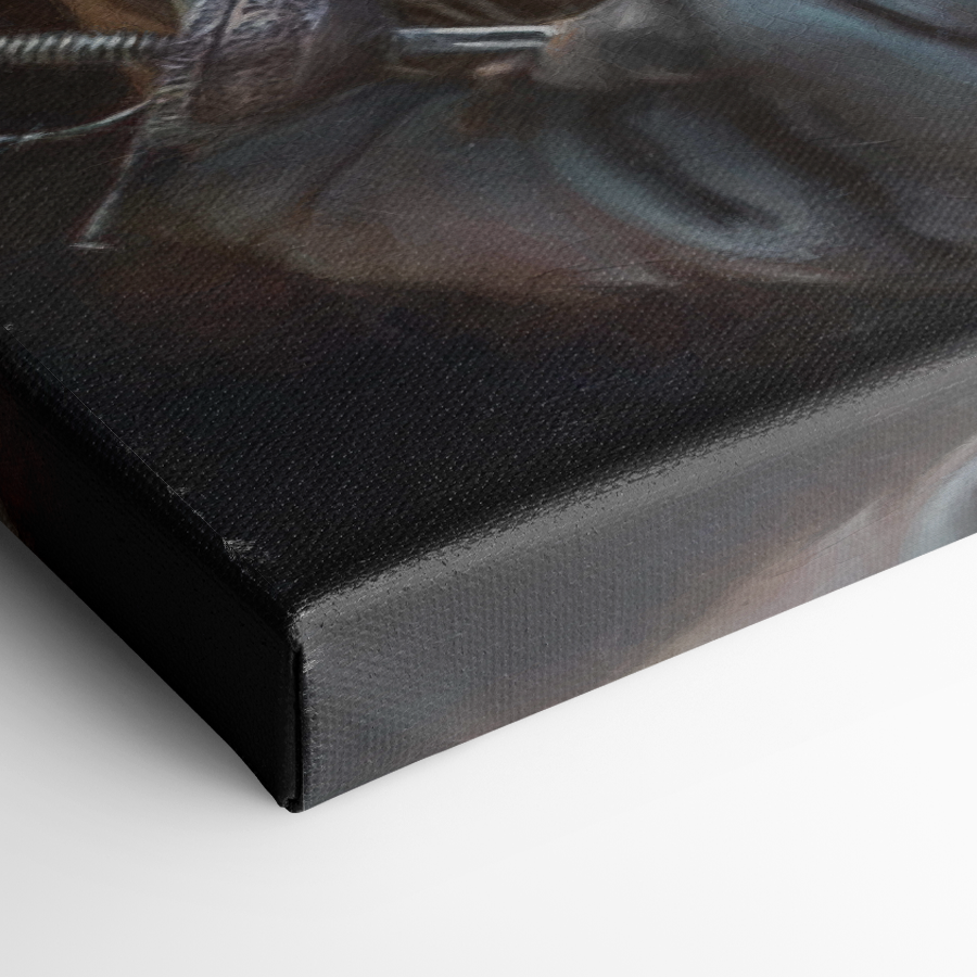 D'Artagnan Custom Royal Pet Portrait Canvas Canvas by Turner & Walker