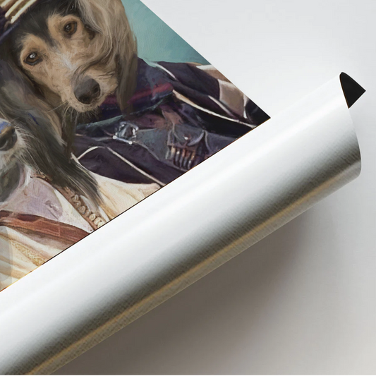 Nomadic - Custom Pet Portrait Art Print
