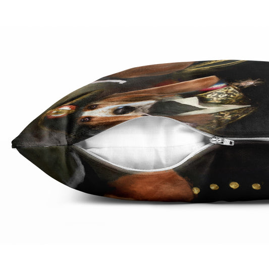 Admirals - Custom Pet Portrait Cushion