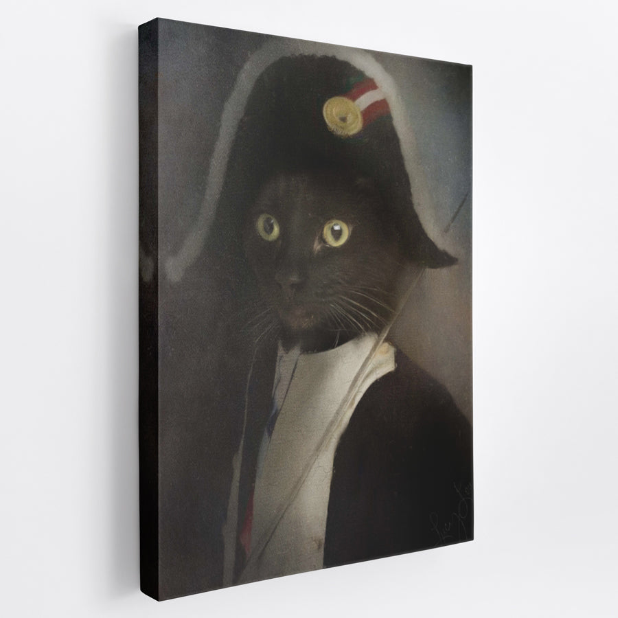 Admiral - Custom Royal Pet Portrait Canvas