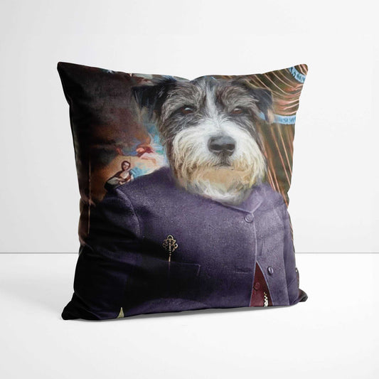Albert - Custom Royal Pet Portrait Cushion