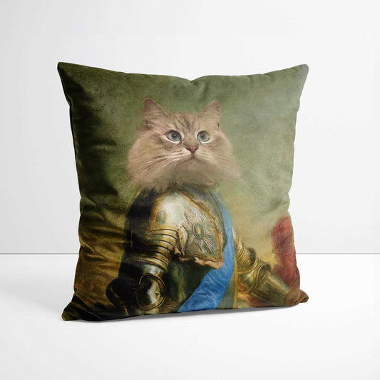 Alexander - Custom Royal Pet Portrait Cushion
