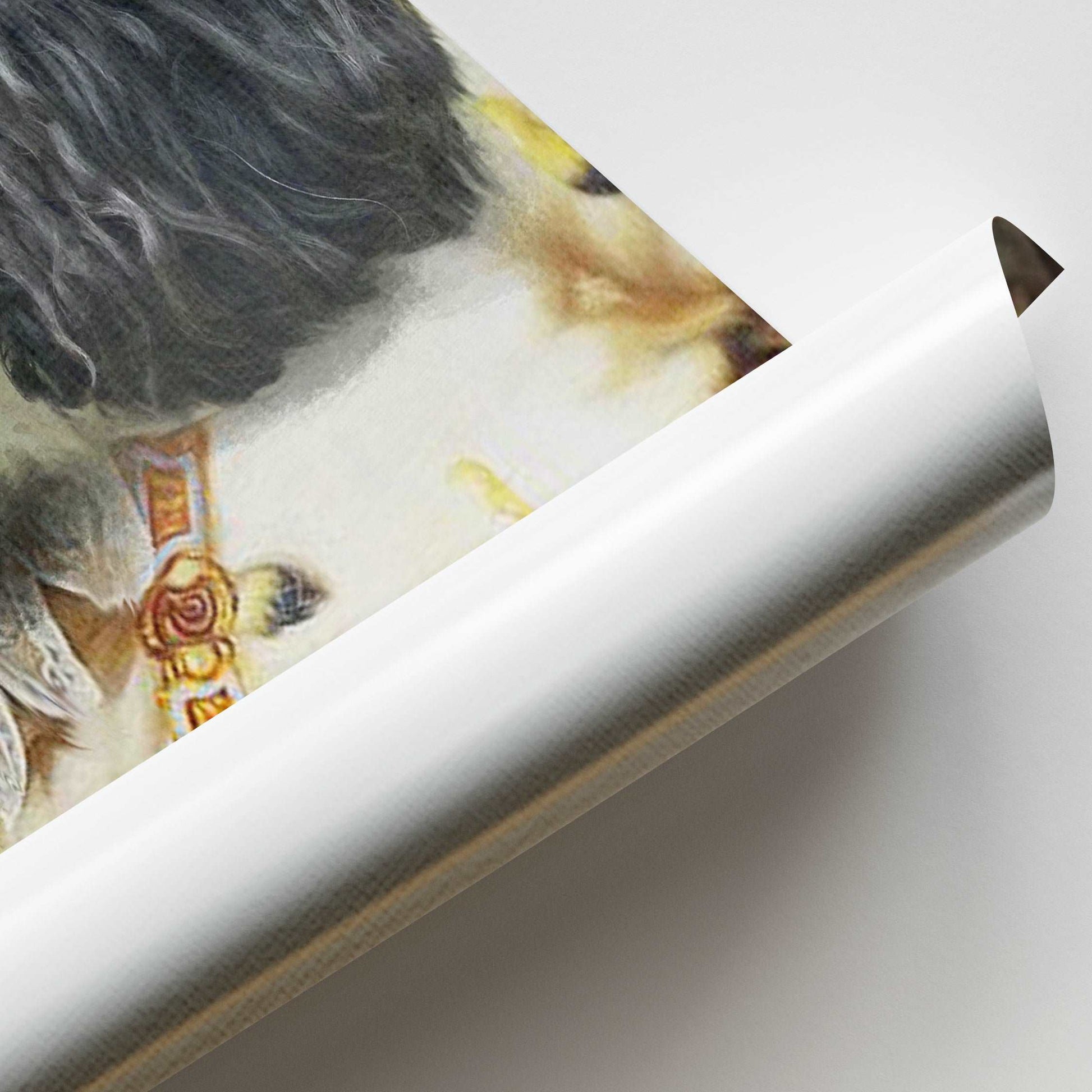 King Alfred - Custom Royal Pet Portrait Art Print