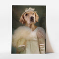 Anastasia - Custom Royal Pet Portrait Art Print