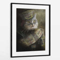 Bagpuss - Custom Royal Pet Portrait Framed