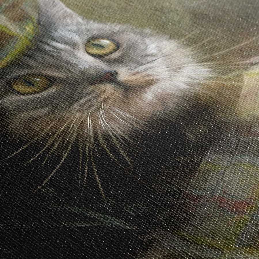 Bagpuss - Custom Royal Pet Portrait Canvas