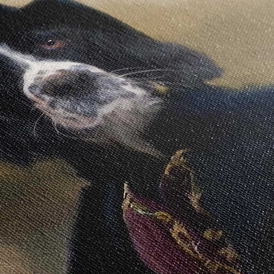Baron - Custom Royal Pet Portrait Canvas