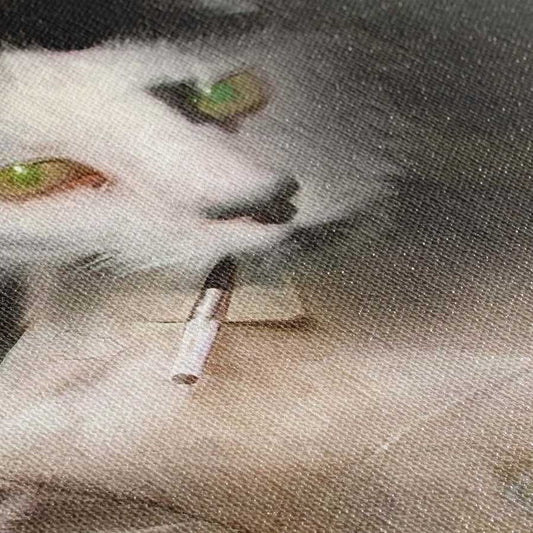 Blofeld - Custom Royal Pet Portrait Canvas
