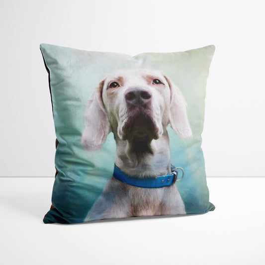 Vibrant Style - Custom Pet Portrait Cushion