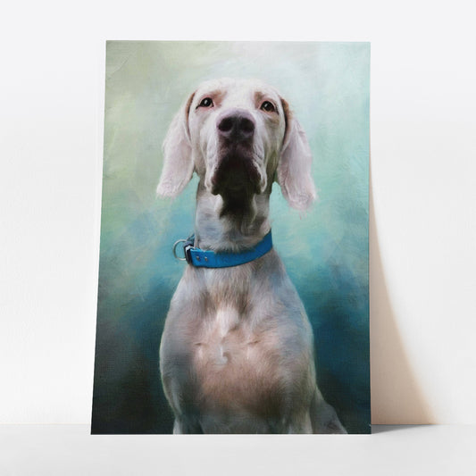 Vibrant Style  - Custom Pet Portrait Art Print