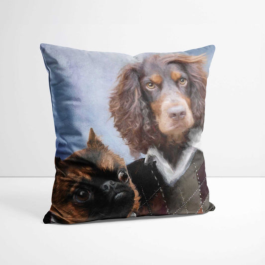 Bros - Custom Pet Portrait Cushion