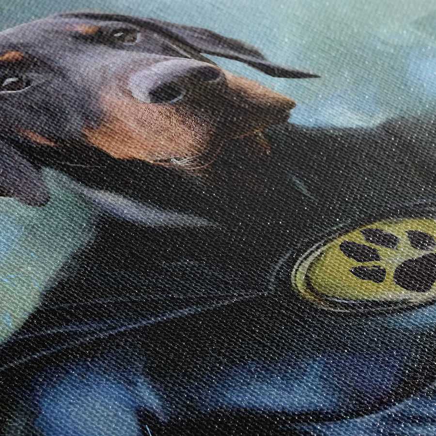Bruce - Custom Pet Portrait Canvas