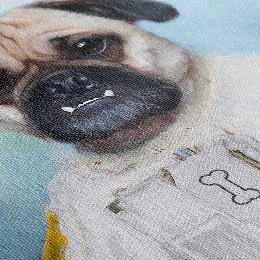 Buzz - Custom Pet Portrait Art Print