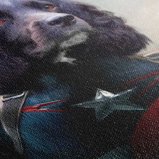 Captain - Custom Pet Portrait Canvas