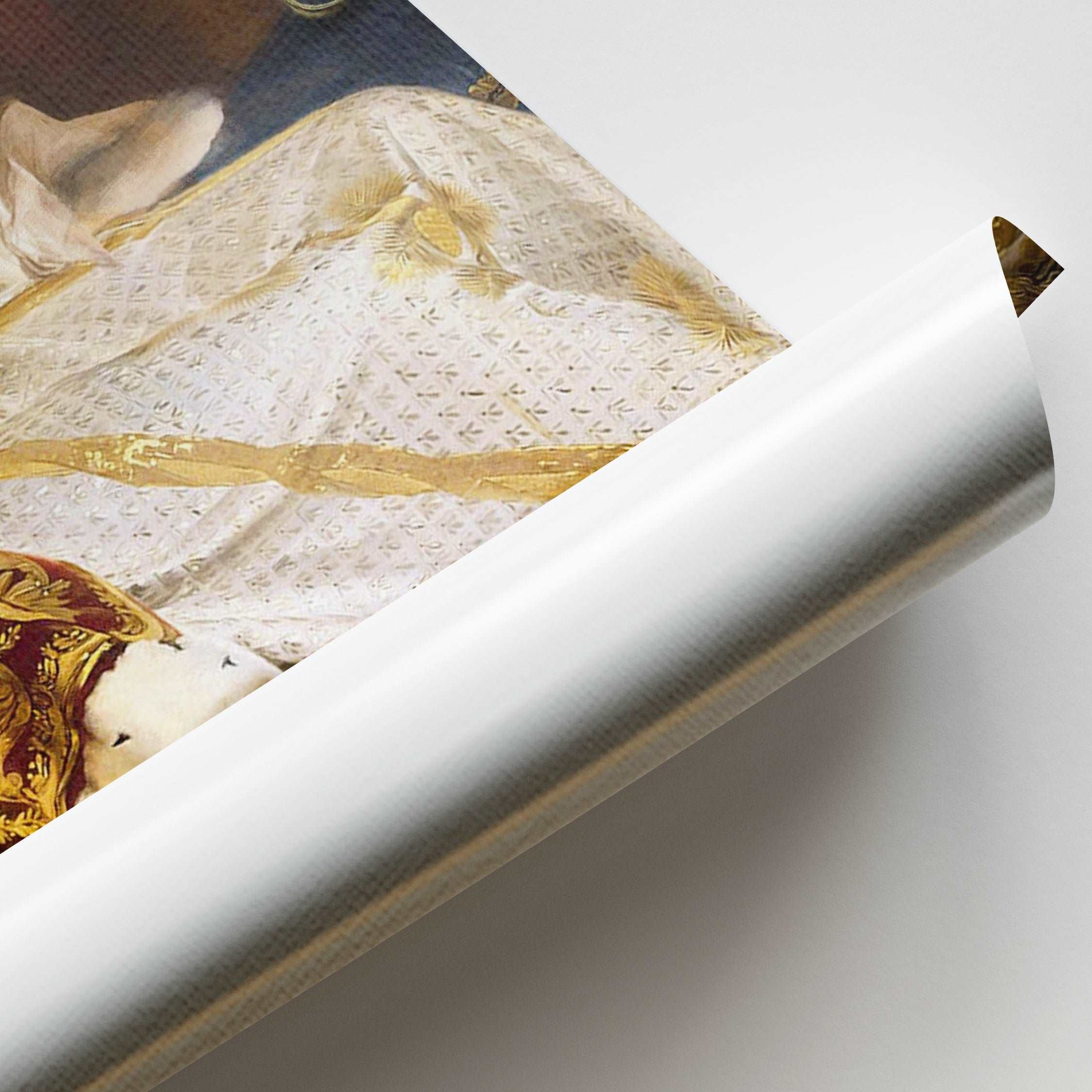 Coronation - Custom Royal Pet Portrait Art Print