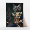 Count - Custom Royal Pet Portrait Art Print
