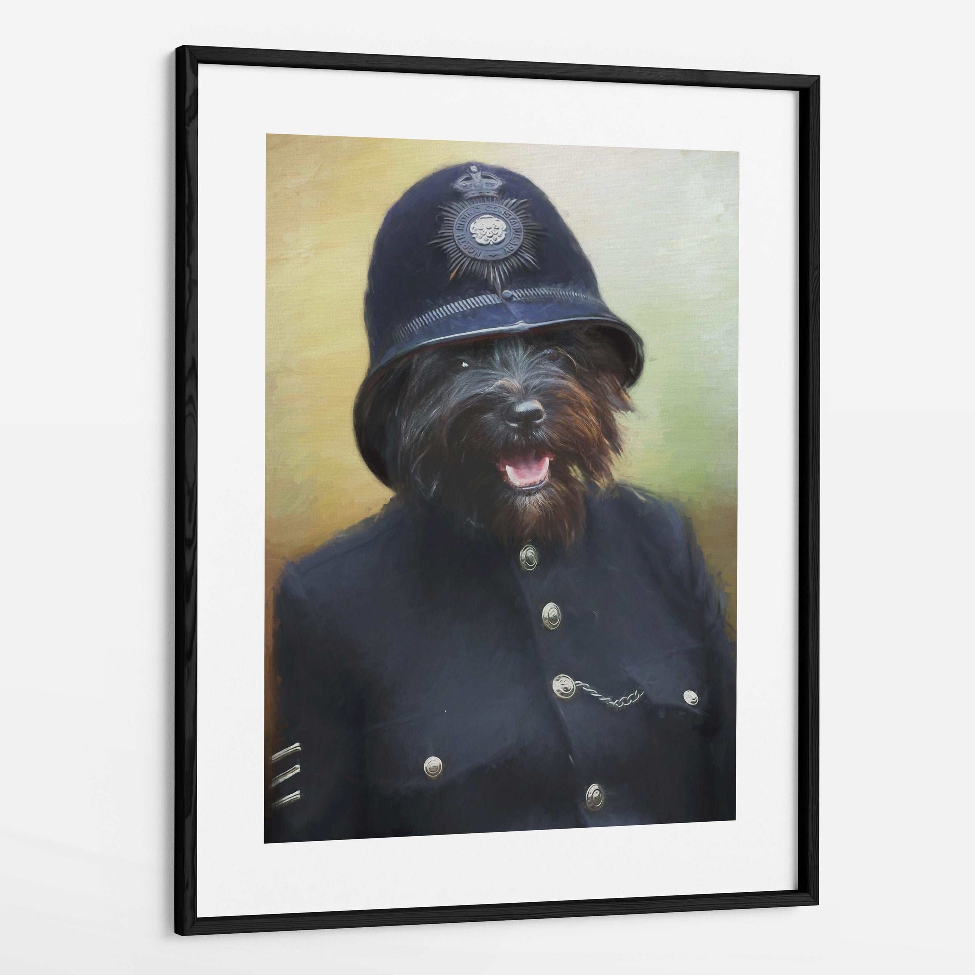 Dixon - Custom Framed Portrait