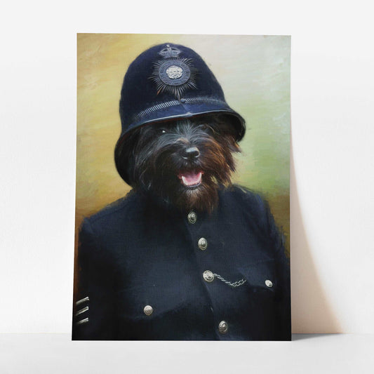 Dixon - Custom Pet Portrait Art Print