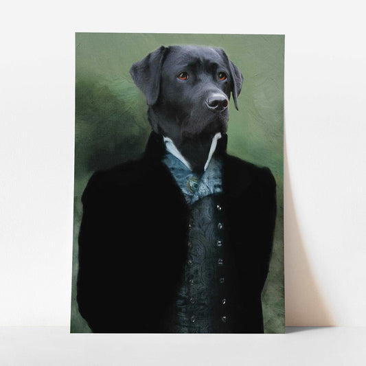 Dorian - Custom Pet Portrait Art Print