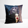 Dracula - Custom Pet Portrait Cushion