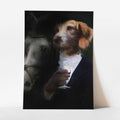 Fiona - Custom Royal Pet Portrait Art Print