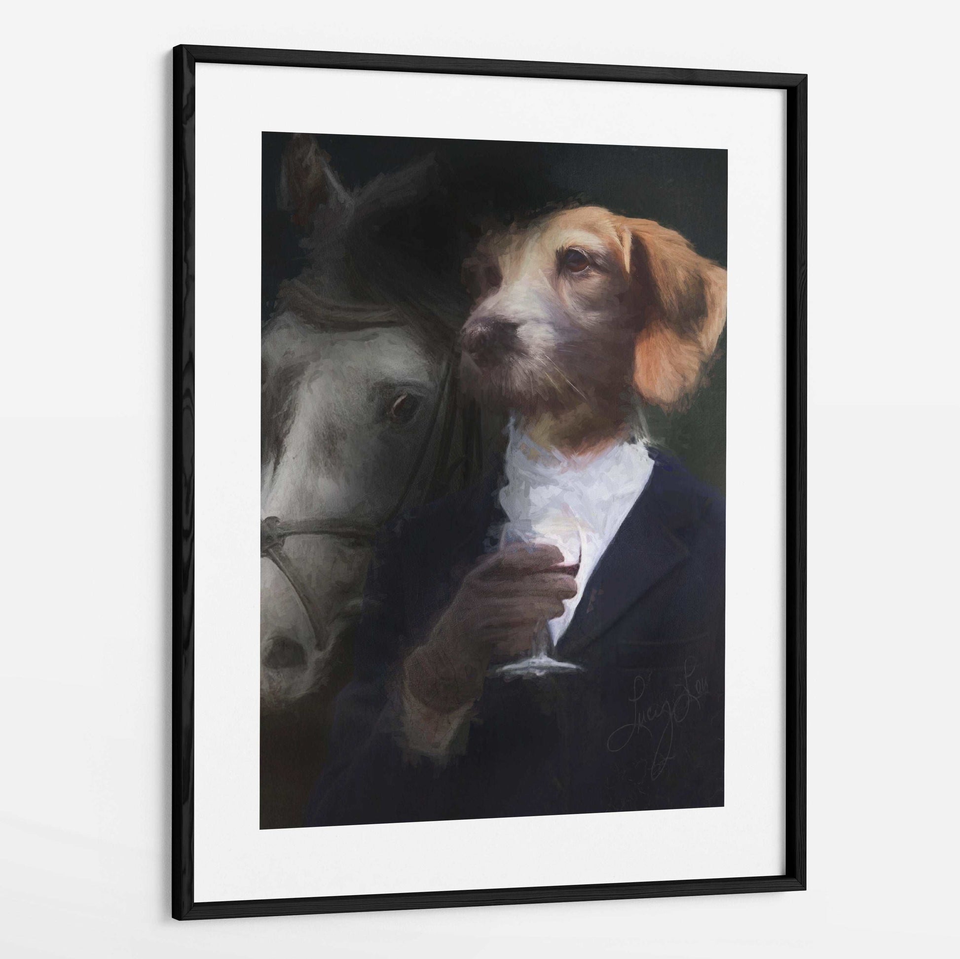 Fiona - Custom Framed Portrait