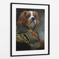 Geoffrey - Custom Royal Pet Portrait Framed