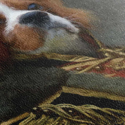 Geoffrey - Custom Royal Pet Portrait Canvas