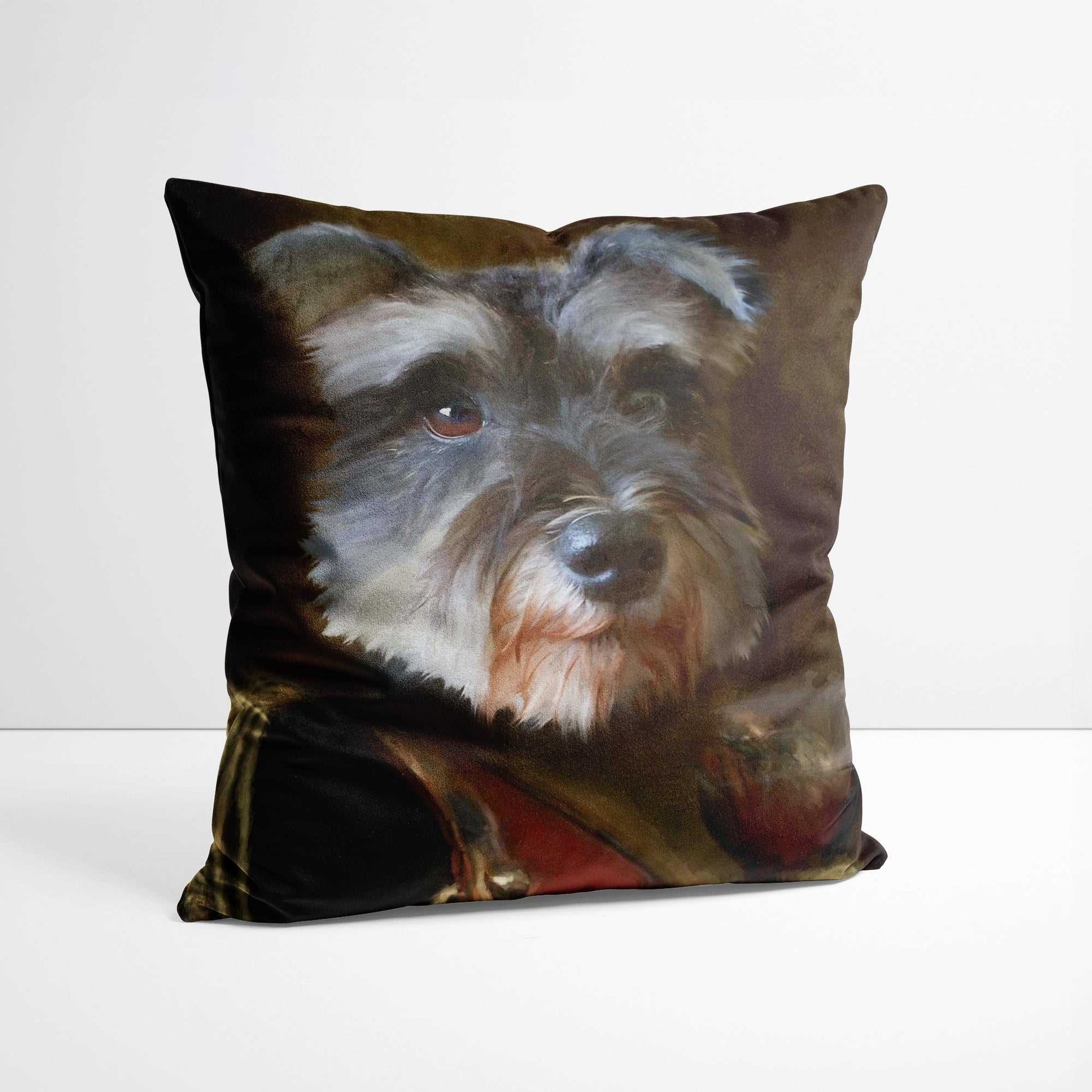 Gordon - Custom Royal Pet Portrait Cushion