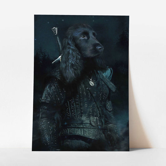 Guardian - Custom Pet Portrait Art Print