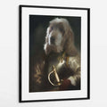 Harold - Custom Royal Pet Portrait Framed