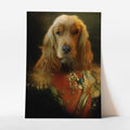 Harry - Custom Royal Pet Portrait Art Print