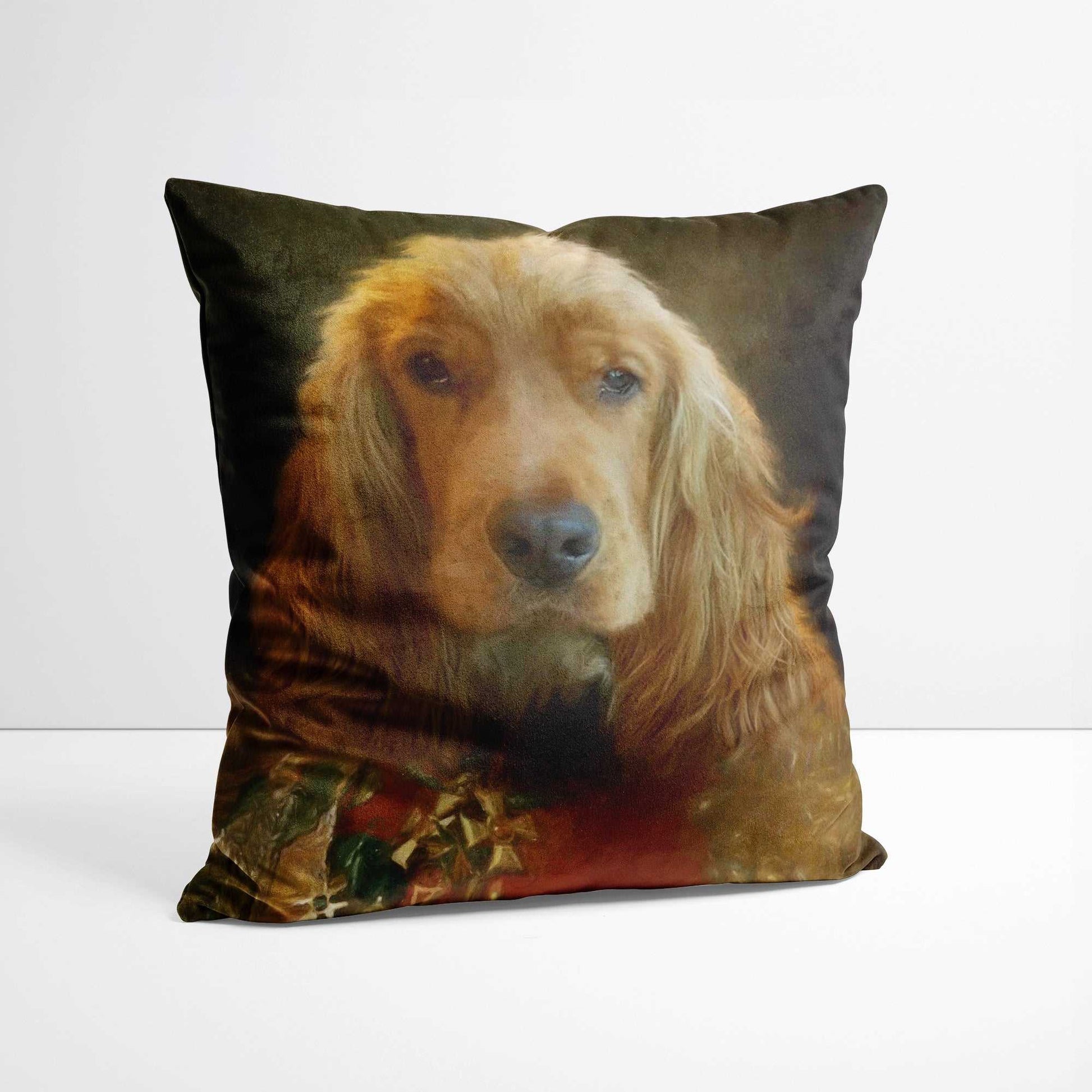 Harry - Custom Royal Pet Portrait Cushion