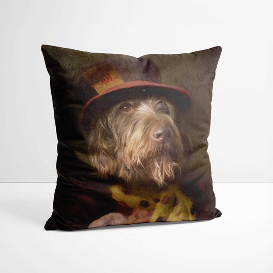 Hatter - Custom Pet Portrait Cushion