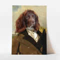 Heathcliff - Custom Royal Pet Portrait Art Print