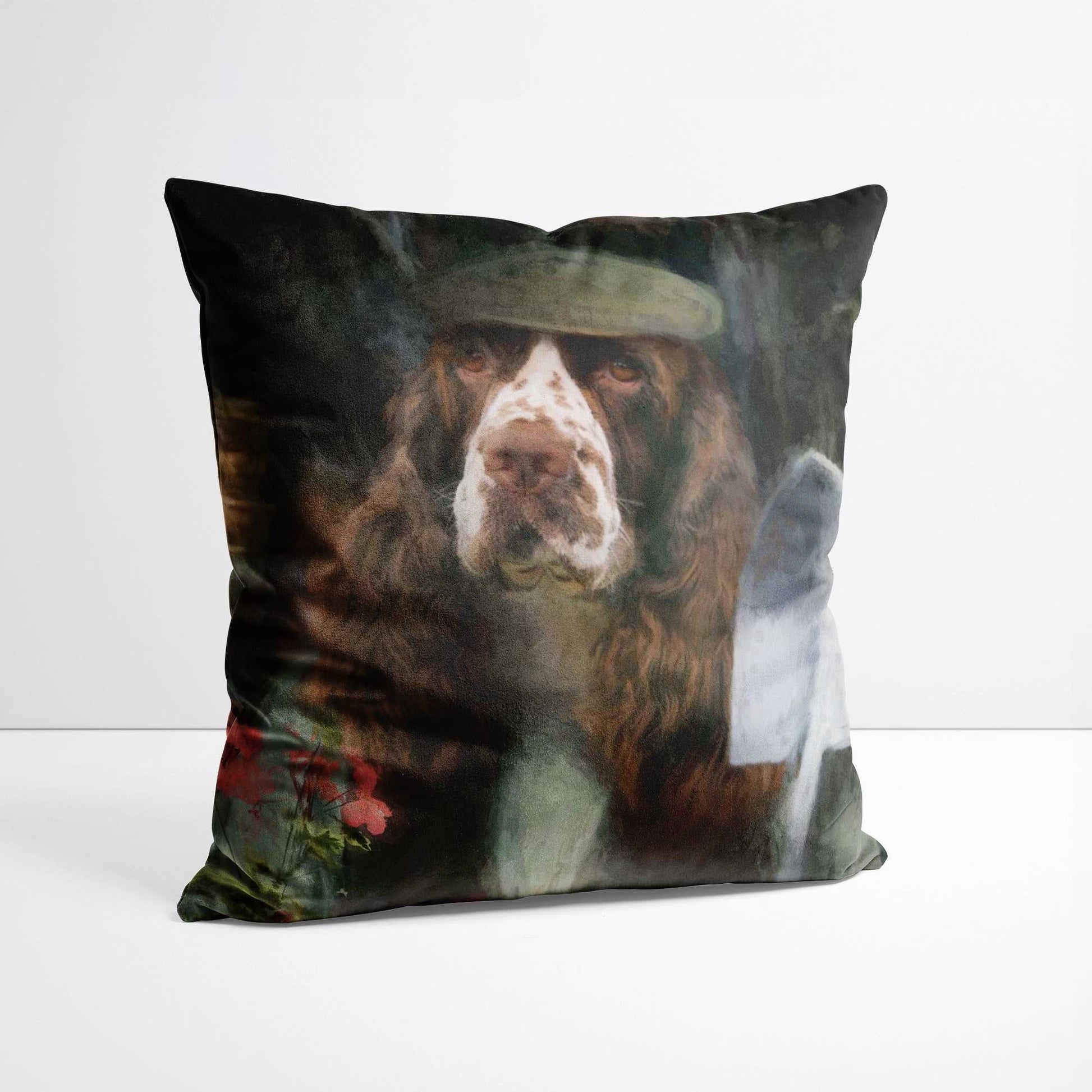 Hector - Custom Pet Portrait Cushion