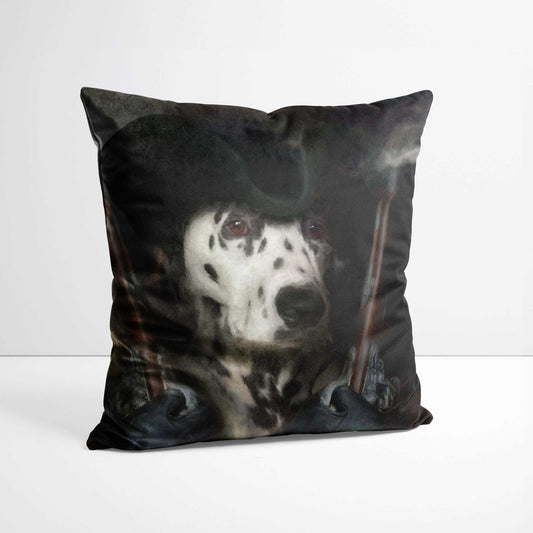 Highwayman - Custom Royal Pet Portrait Cushion