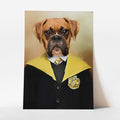 Hufflepaw - Custom Pet Portrait Art Print
