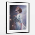 Jenny - Custom Royal Pet Portrait Framed