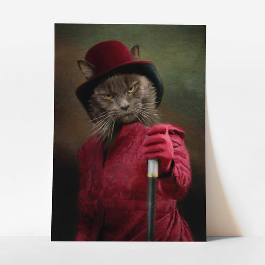 Madame - Custom Royal Pet Portrait Art Print