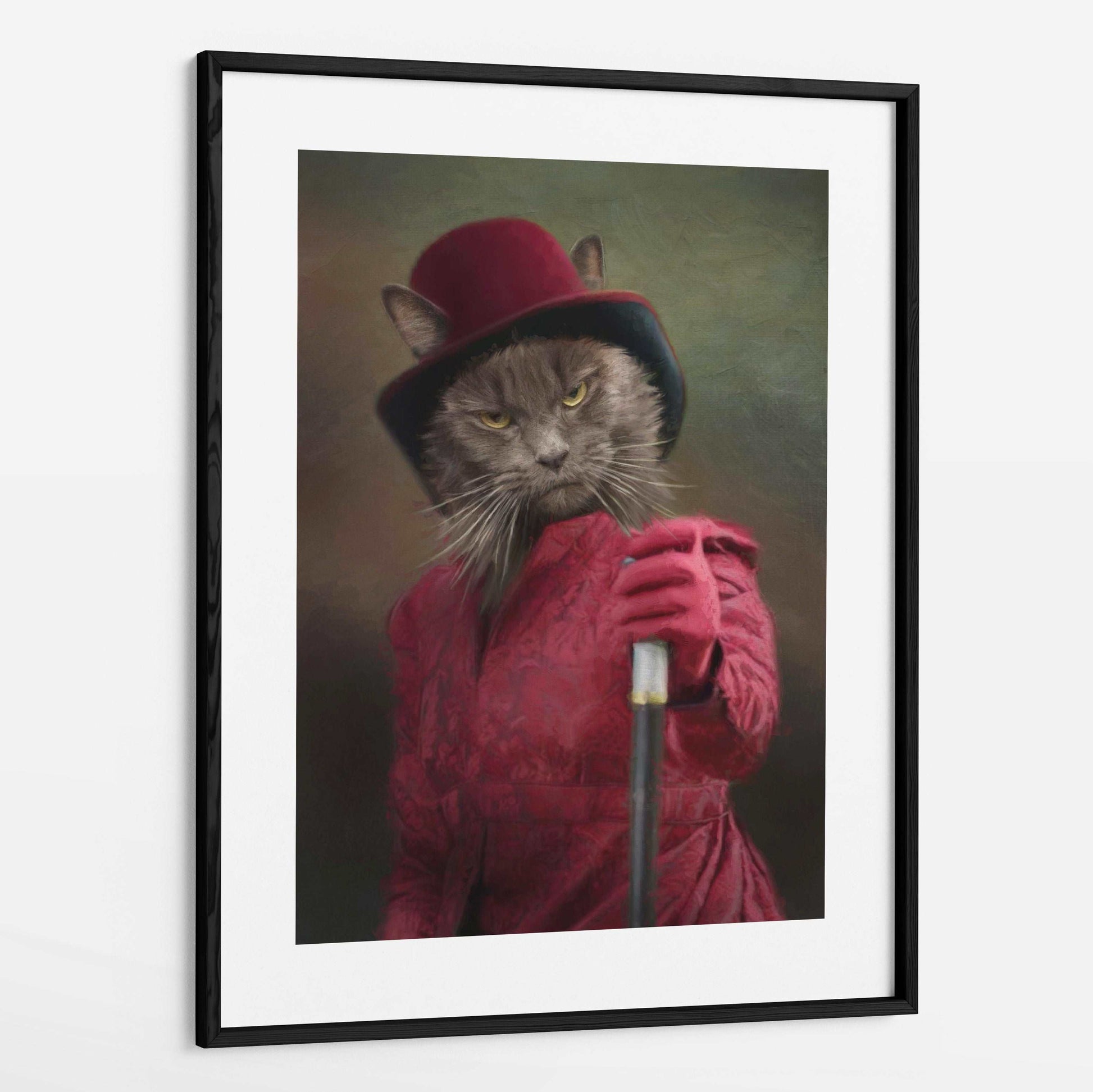 Madame - Custom Royal Pet Portrait Framed